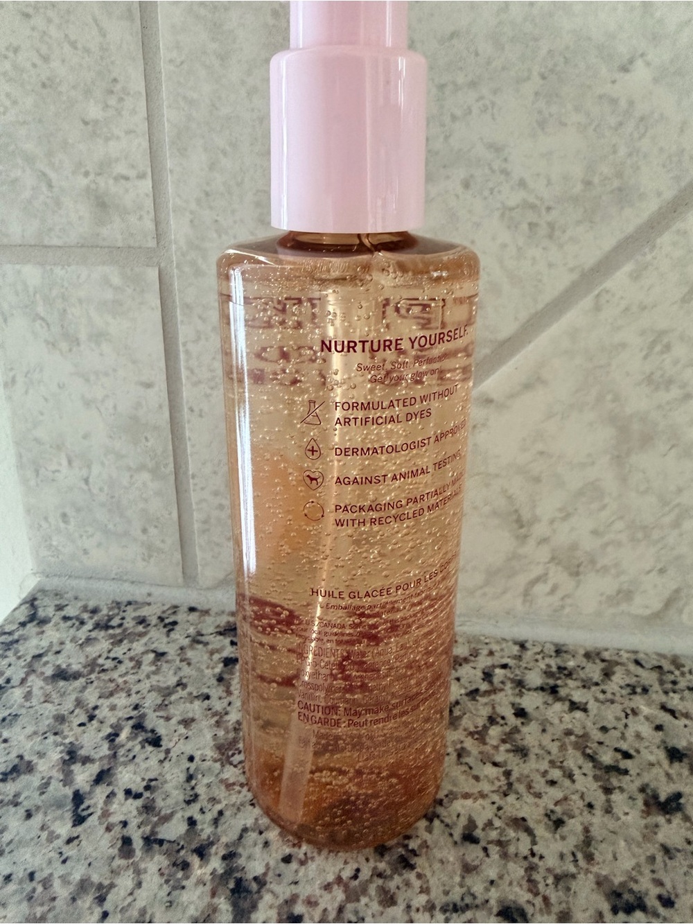 PINK Victoria's Secret Rich Honey Glazed Skin Body Oil - Picture 5 of 5